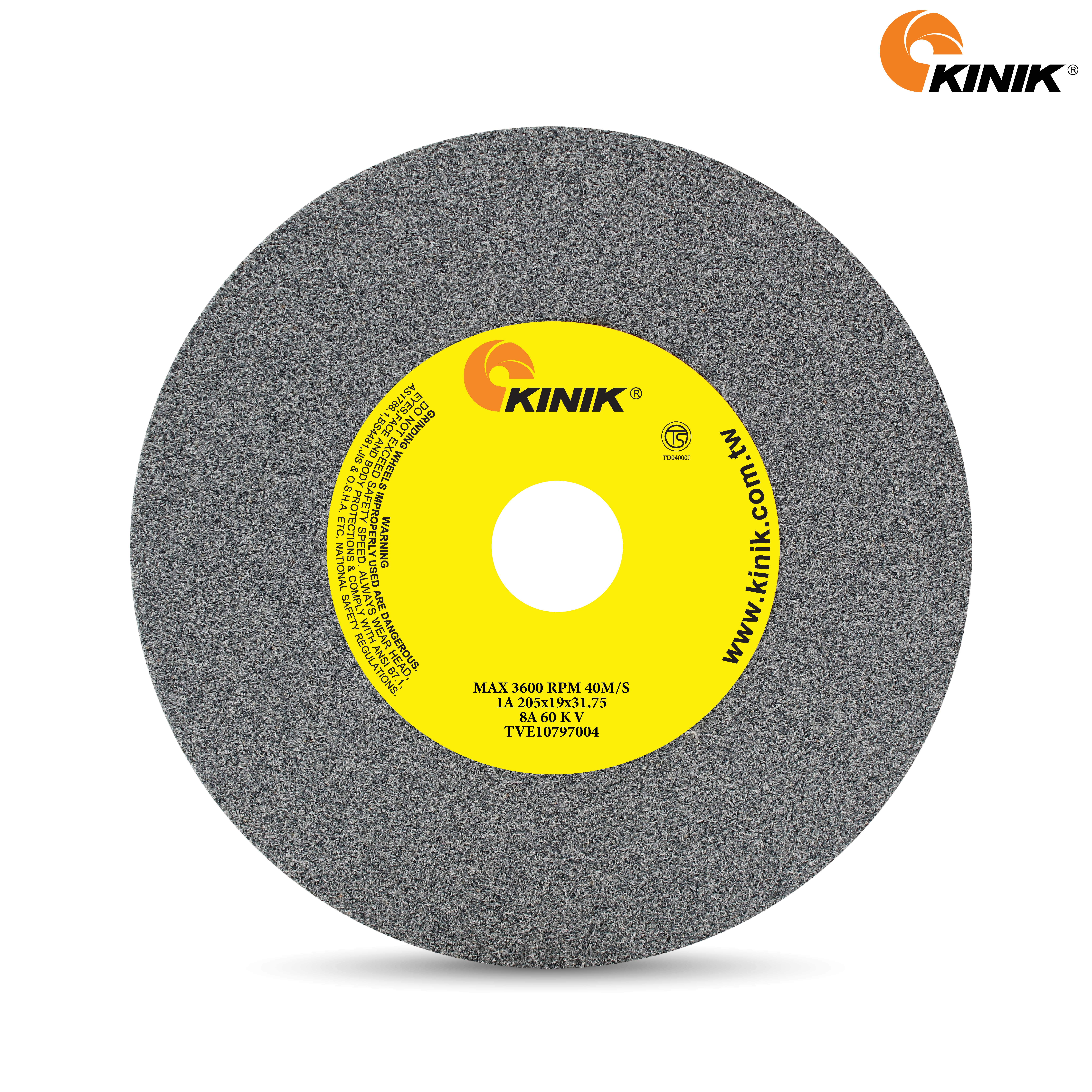 หินเจียร KINIK 8A60KV1A 205x19x31.75 mm.