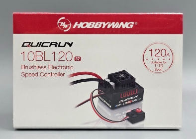 QUICRUN WP 10BL120 G2 120A รองรับแบต 2-4S สปีดรถบังคับ บลัสเลส