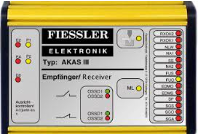 Fiessler Elektronik AKAS Receiver Type: AKAS III PF 190 E/HS/L AKAS Transmitter Type: AKAS III P 190 S/HS