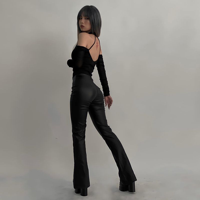 เสื้อบอดี้่สูท แขนยาว สายฝอ รหัส CN2138