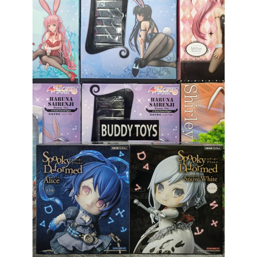 [ Figure แท้ ] SINoALICE - Alice & Snow White Spooky Set คู่ Deformed Figure [ SQUARE ENIX ]