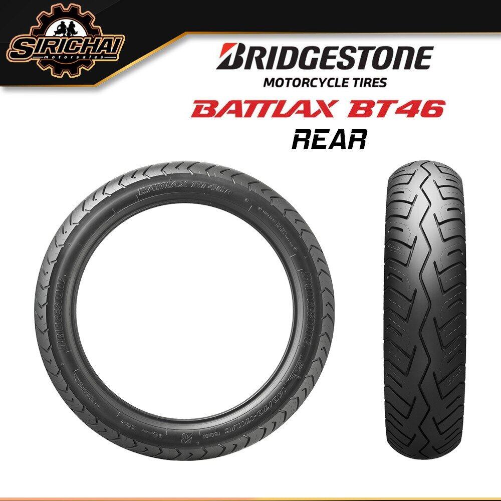 Bridgestone BT46 ยาง สำหรับ SCR950 / SR400 / T100 / T120 / STREET TWIN / INTERCEPTOR 650 / GT 650 / CLASSIC 500