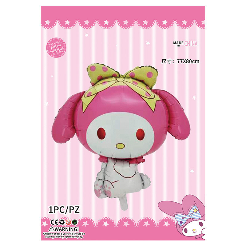 ลูกโป่งการ์ตูน ตกแต่งฉากหลัง ลูกโป่งน่ารัก