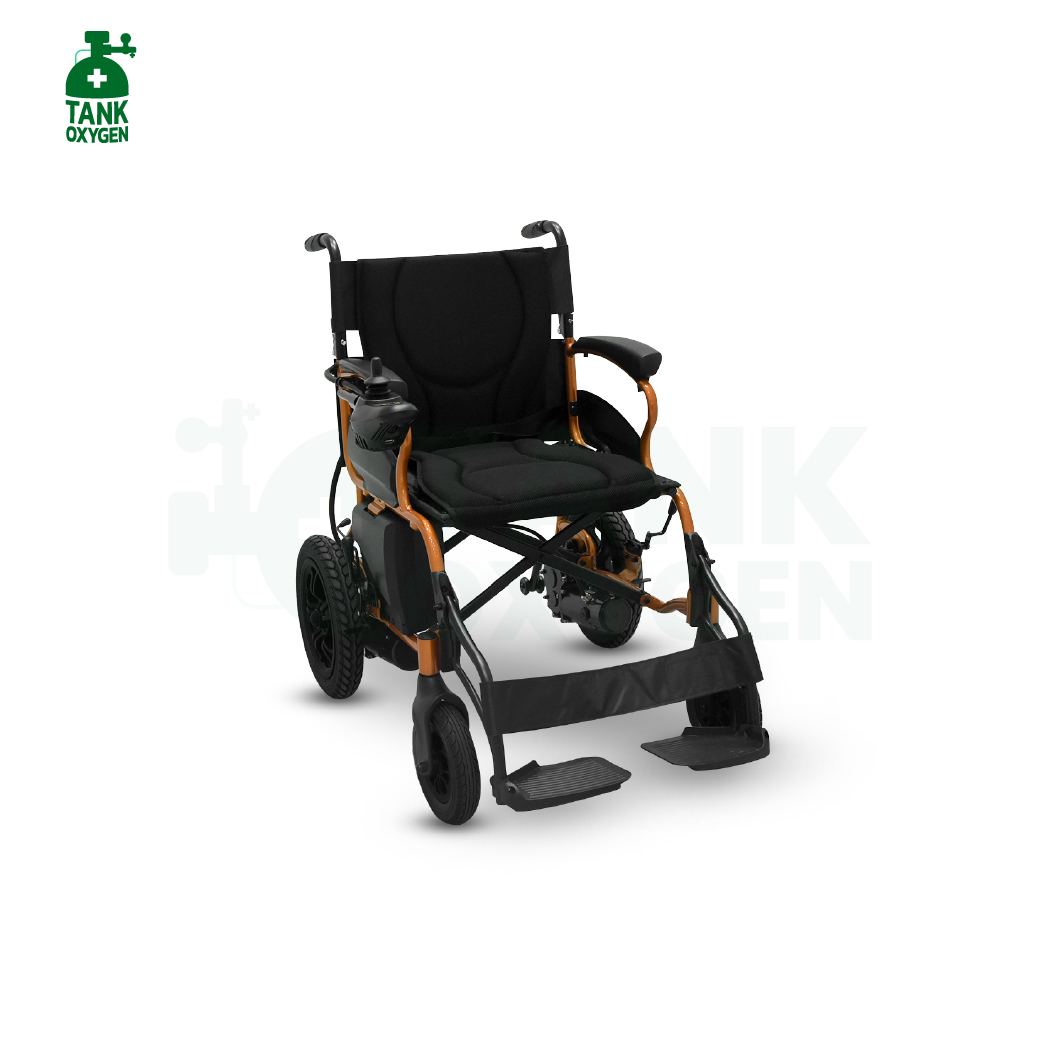 รถเข็นไฟฟ้า วีลแชร์ไฟฟ้ารุ่นใหม่ ยี่ห้อ Yuwell รุ่น D130HL การรับประกัน โครงสร้าง 3 ปี คอนโทรล แบตเตอรี่และมอเตอร์ 1 ปี