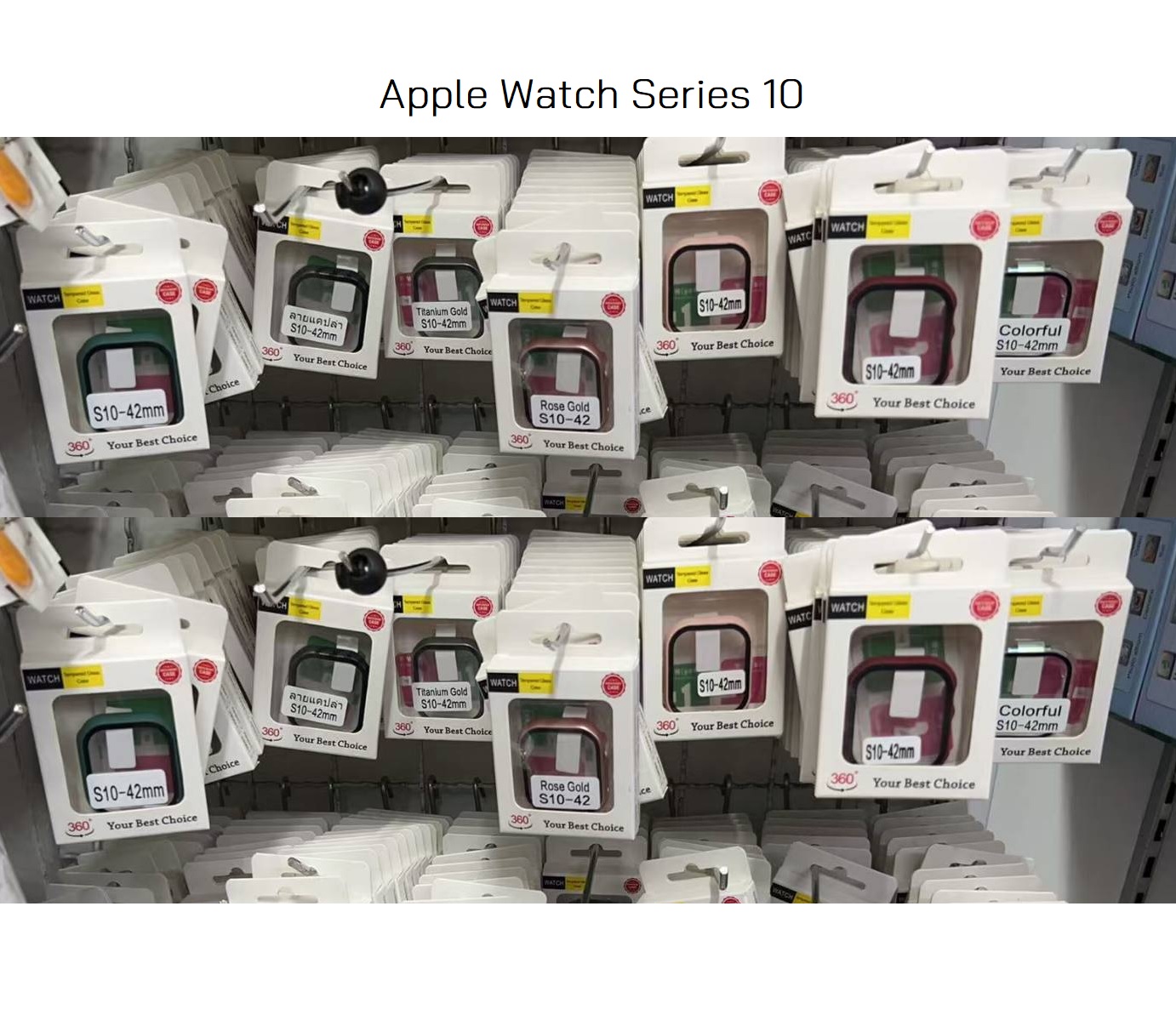ฟิล์ม+เคส Apple watch (Series10)