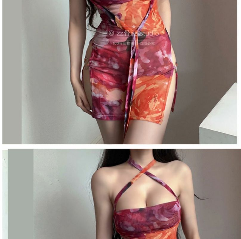 ชุดเดรส ซีทรู เซ็กซี่ รหัส CN2292