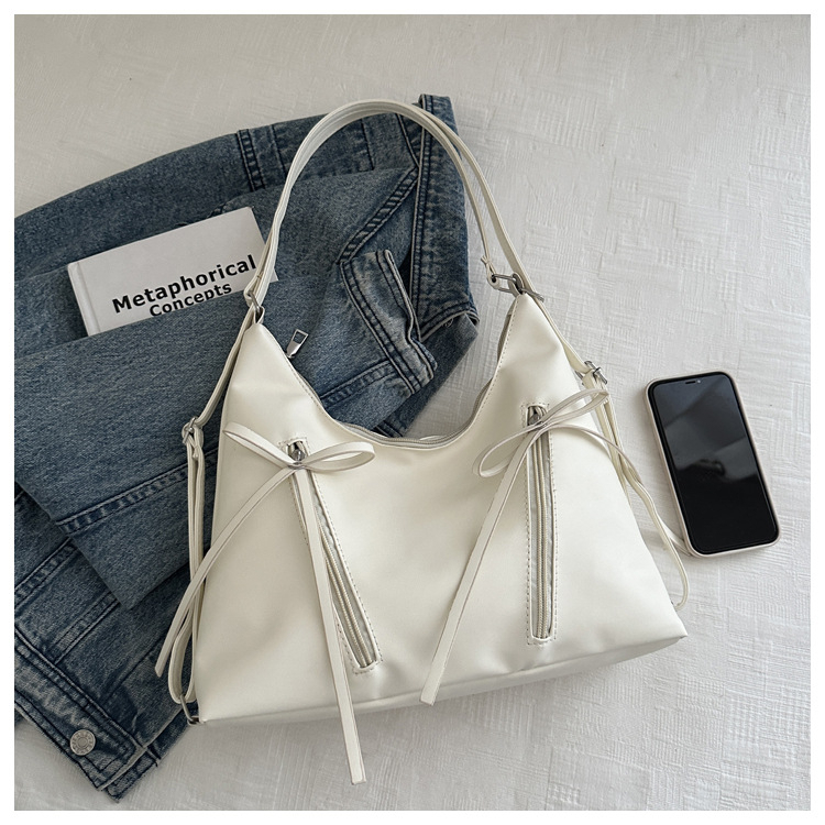 กระเป๋าสะพาย 2 สไตล์ โบว์หน้า รหัส Bag6041