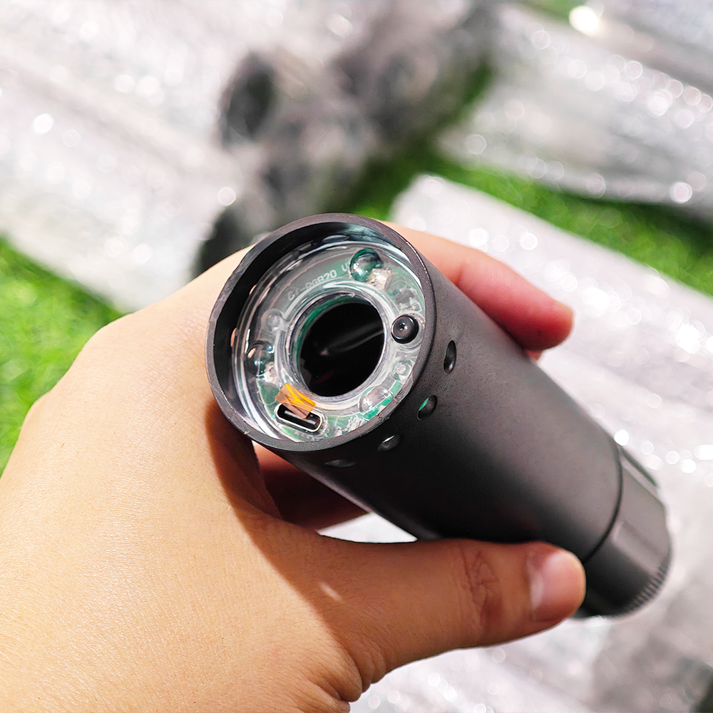 กระบอกไฟปลายปืน พลาสติกเกลียวซ้าย 14 มิล (SHL)