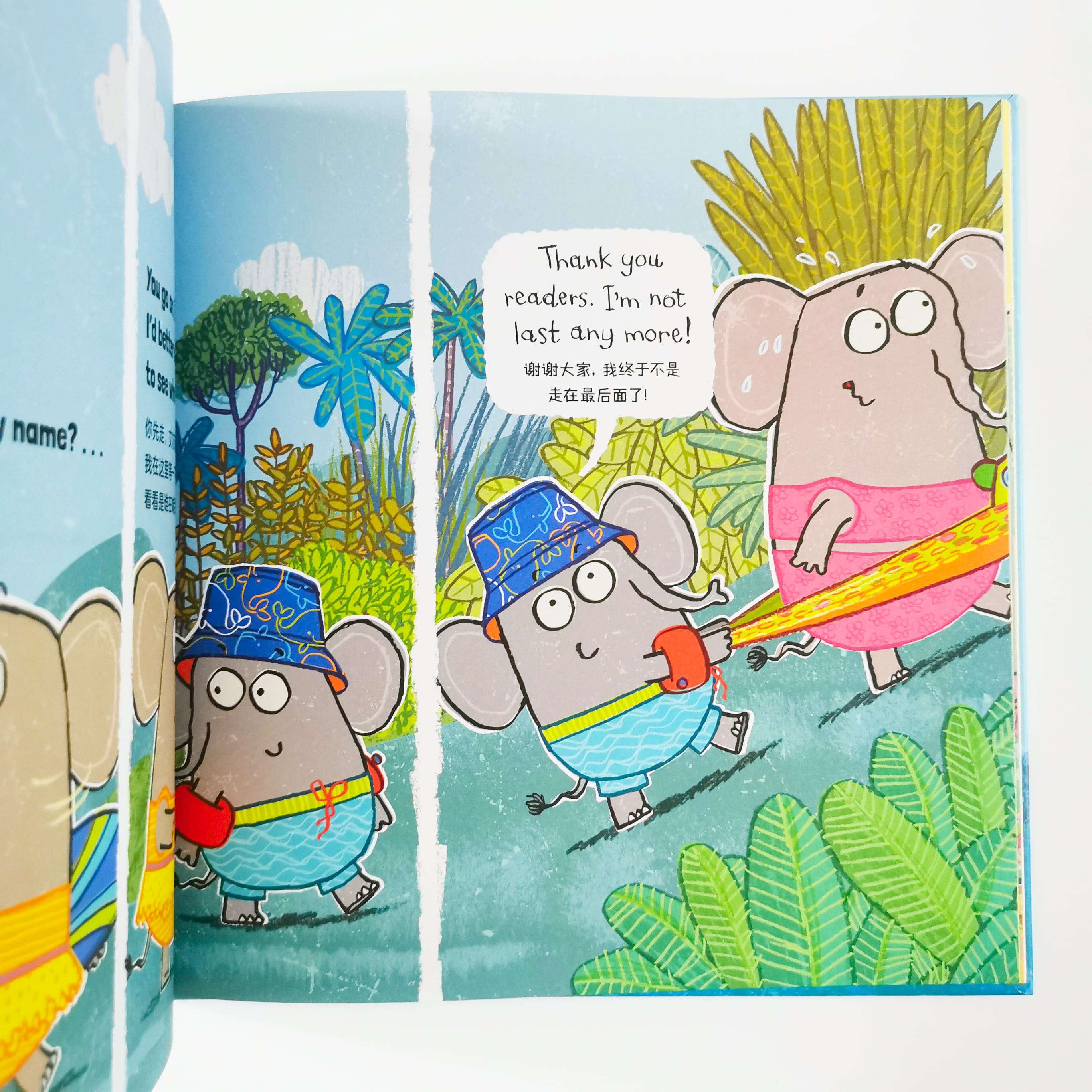 I want to go first 我要走在最前面