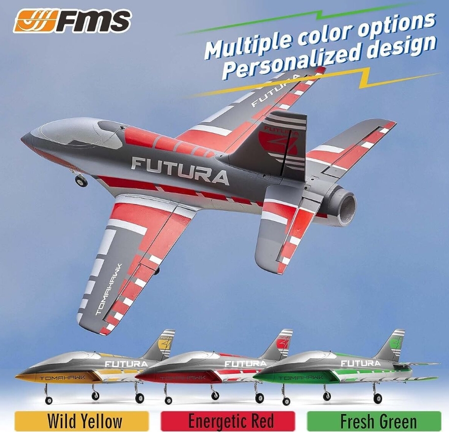 FMS Futura 64mm EDF Sport Jet PNP [ในชุด ไม่รวมรีโมท และ แบตเตอรี่]