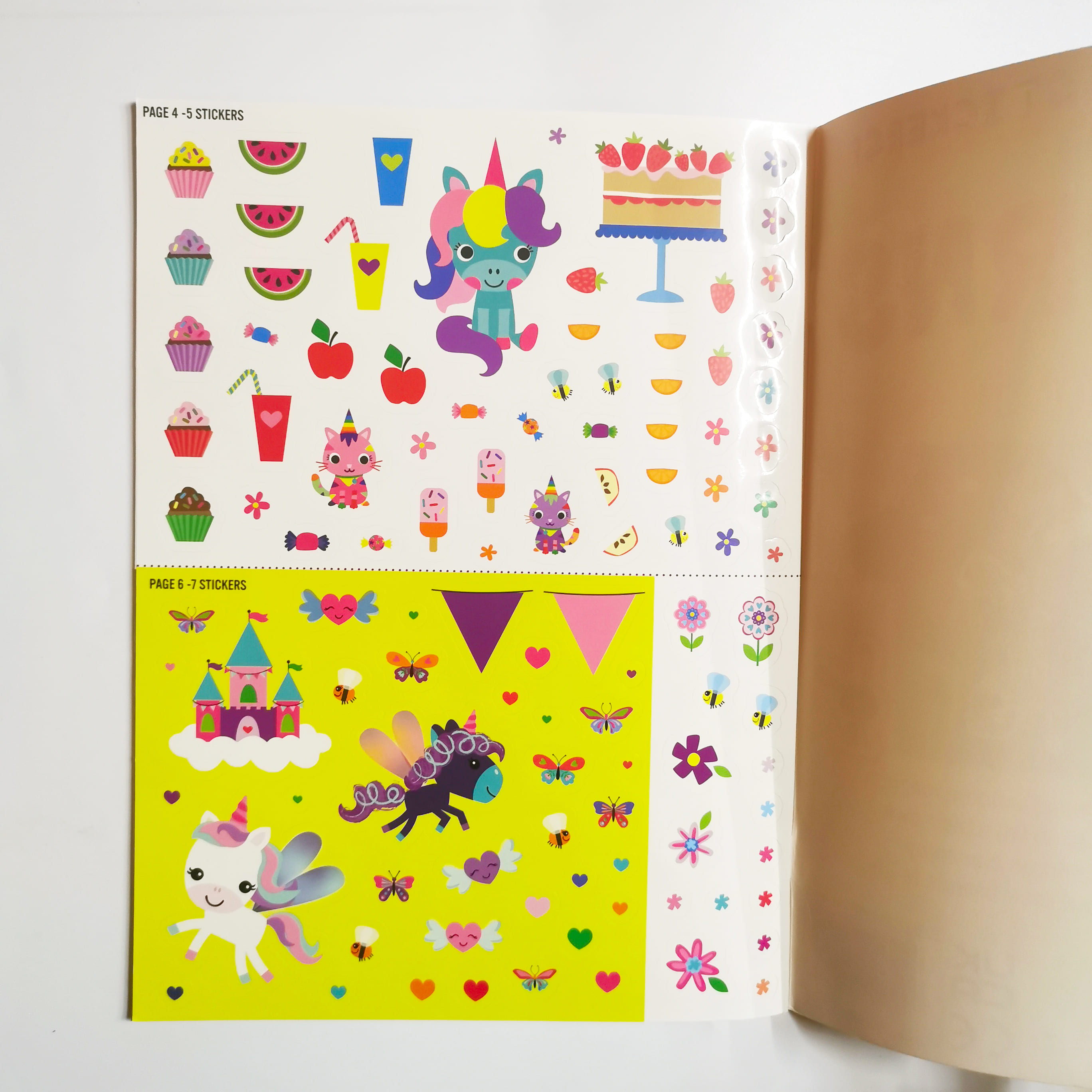 Unicorns Sticker Scene Fun