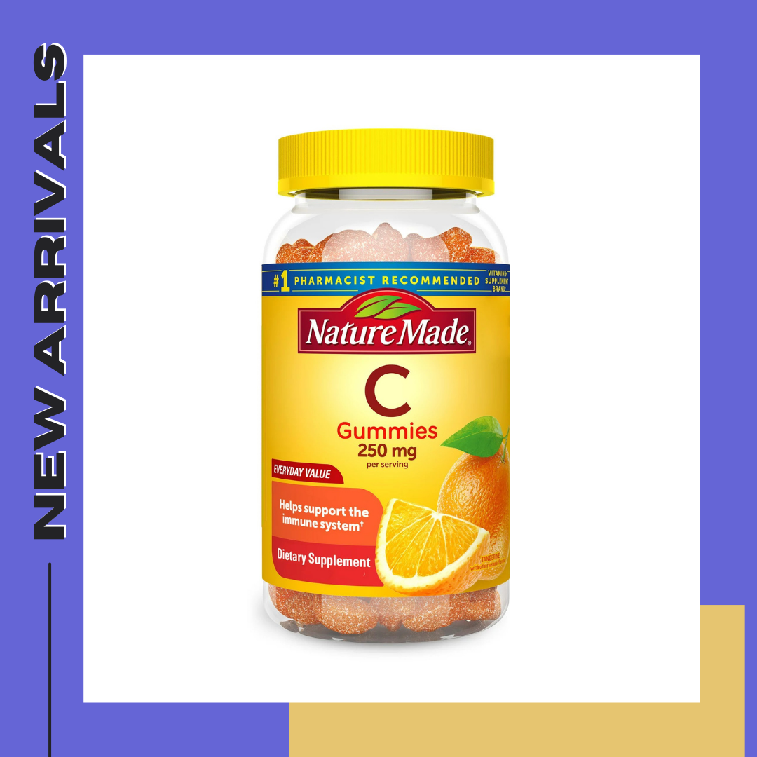 Nature Made Vitamin C Gummies 250mg (120Gummies)