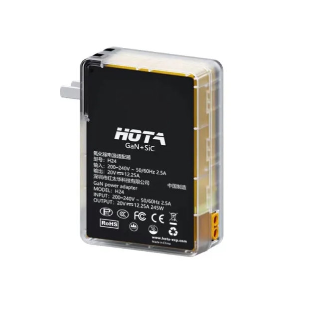 HOTA P24-248W Charger Multi-port PD Quick Charge Type C for Mobile Phone Laptop & HOTA H24 245W GaN Adapter