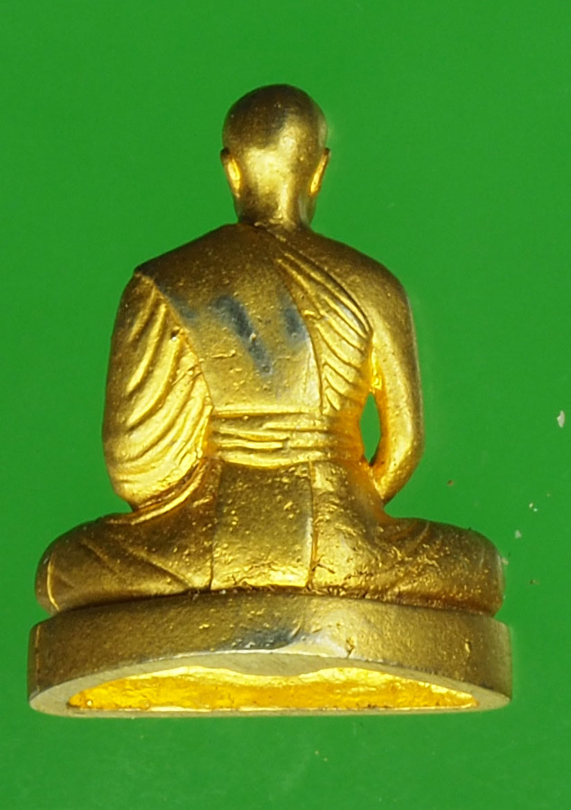 A432 รูปหล่อหลวงพ่อสด วัดปากน้ำภาษีเจริญ กระหลั่ยทอง 8