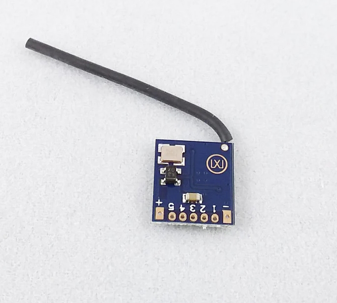 Tiny 2.4G 6CH Receiver Compatible with DSM2 PPM Signal Output