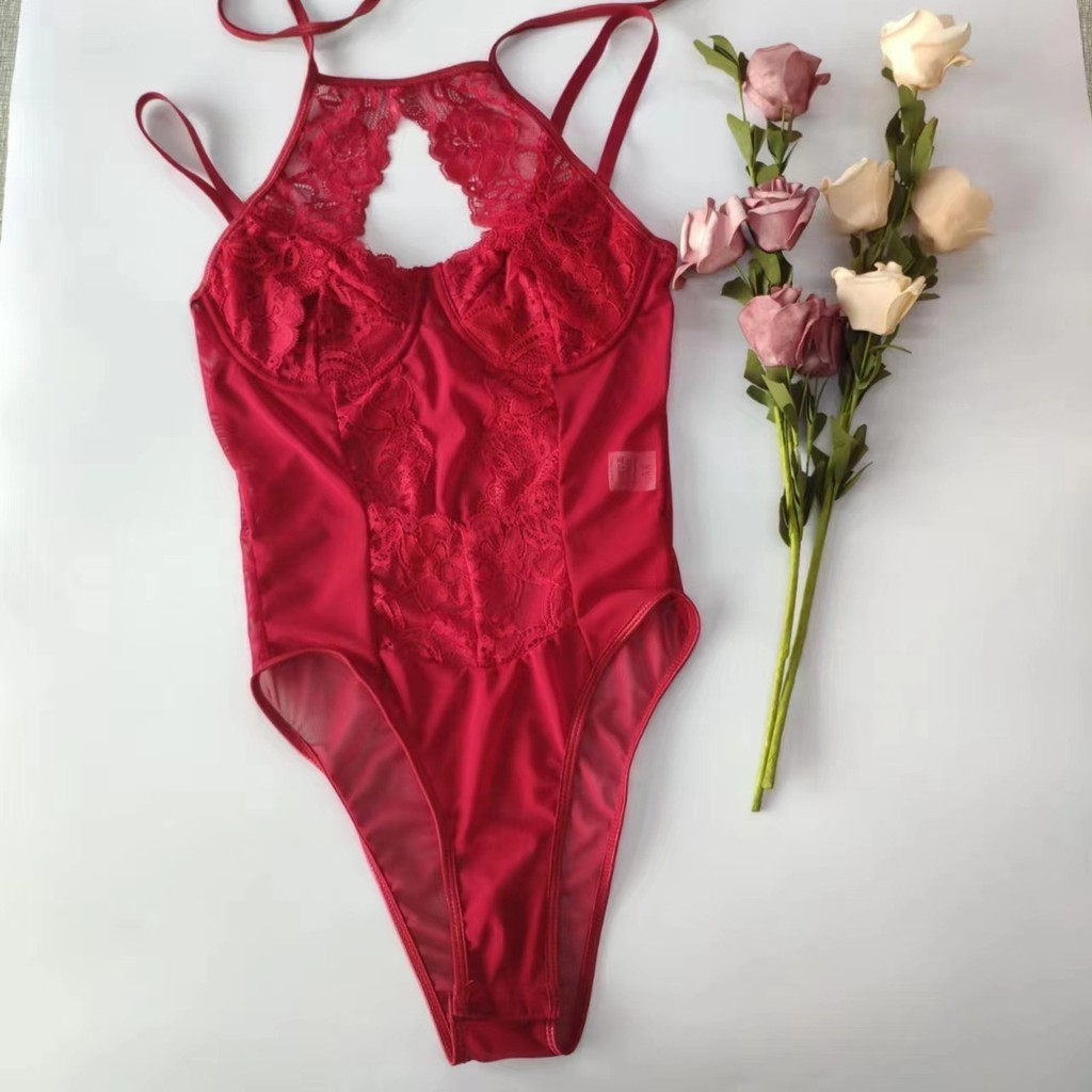เสื้อบอดี้สูท ชุดบอดี้สูท บอดี้สูทลูกไม้ บอดี้สูทสายฝอ / Sexy Bodysuit [Set.1]