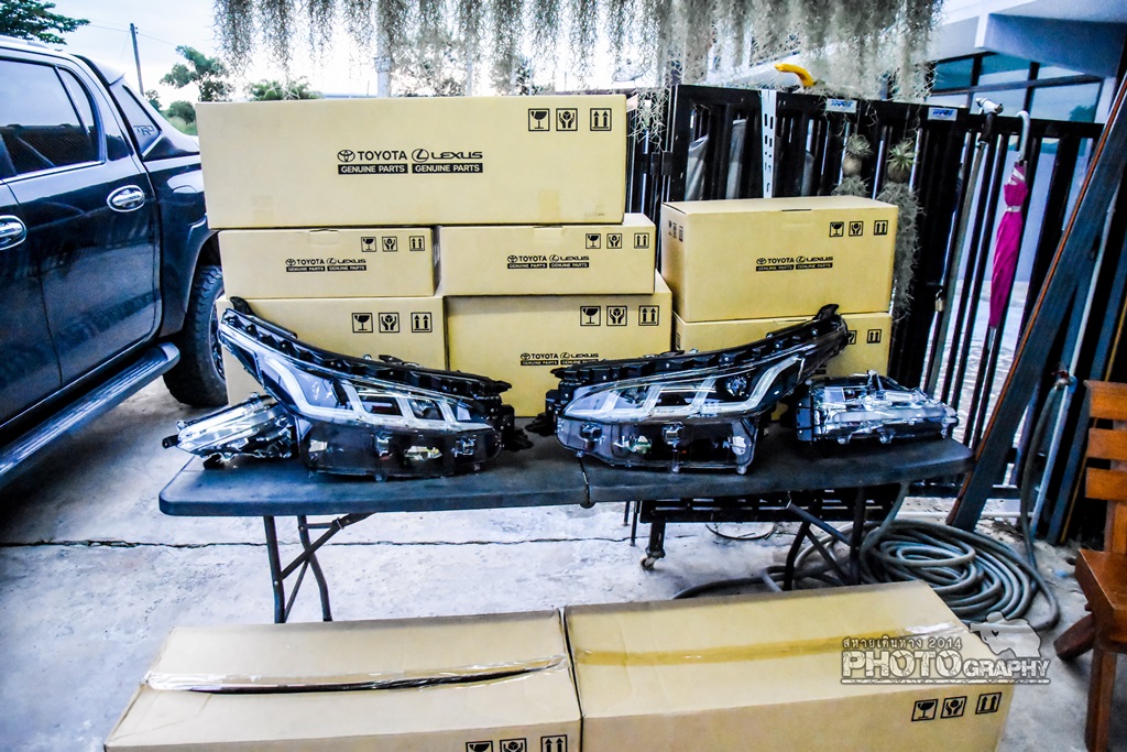 ไฟหน้า GRsport/Legender ปี 2022 โตโยต้า ฟอร์จูนเนอร์