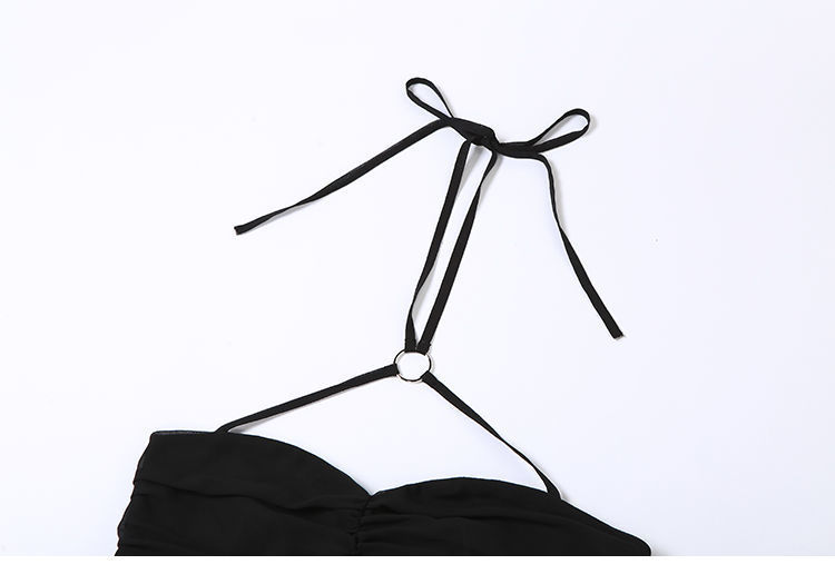 เสื้อสายเดี่ยว ครอป ชีฟอง รหัส CN2693