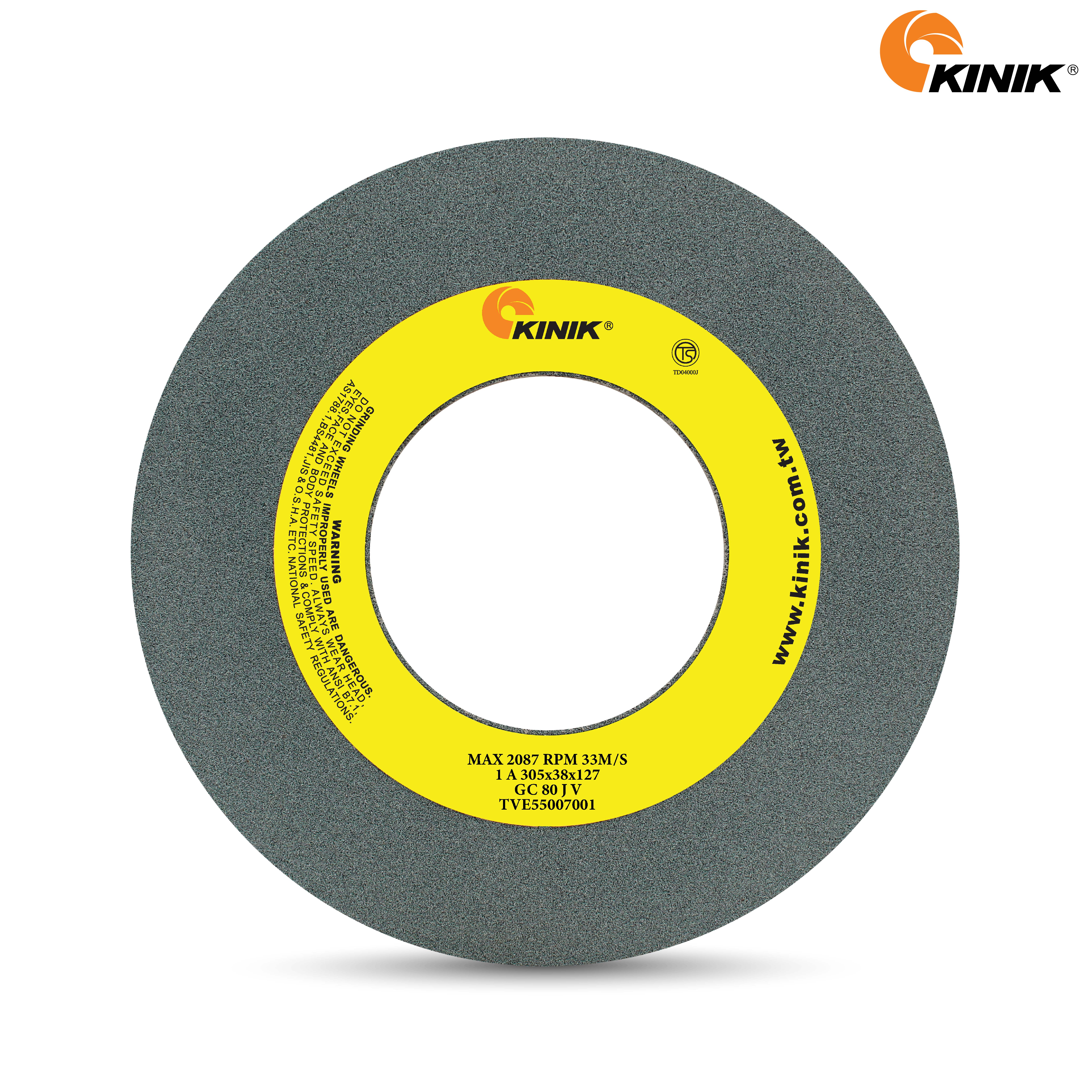 หินเจียร KINIK GC80JV1A 305x38x127 mm.