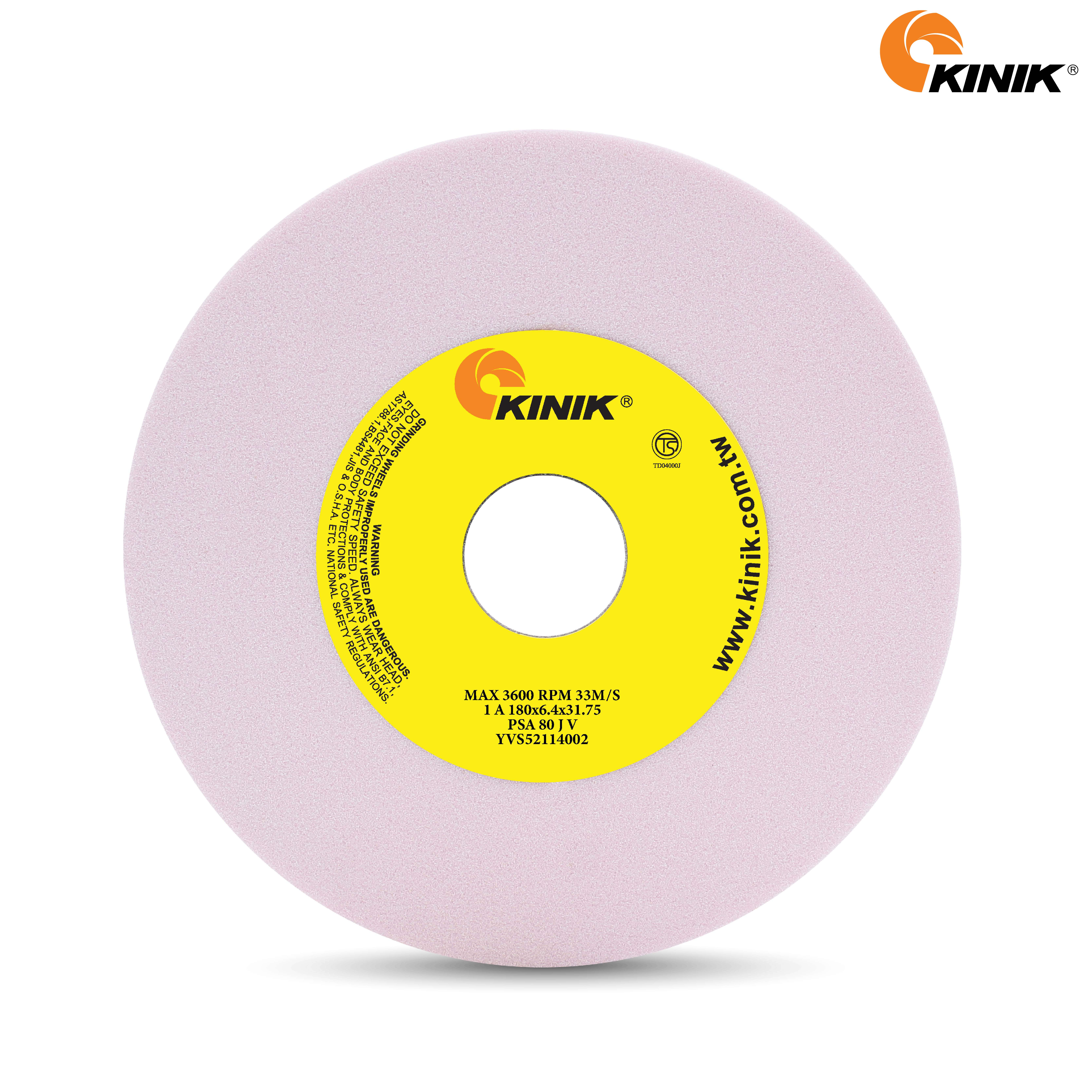 หินเจียร KINIK PSA80JV1A 180x6.4x31.75 mm.