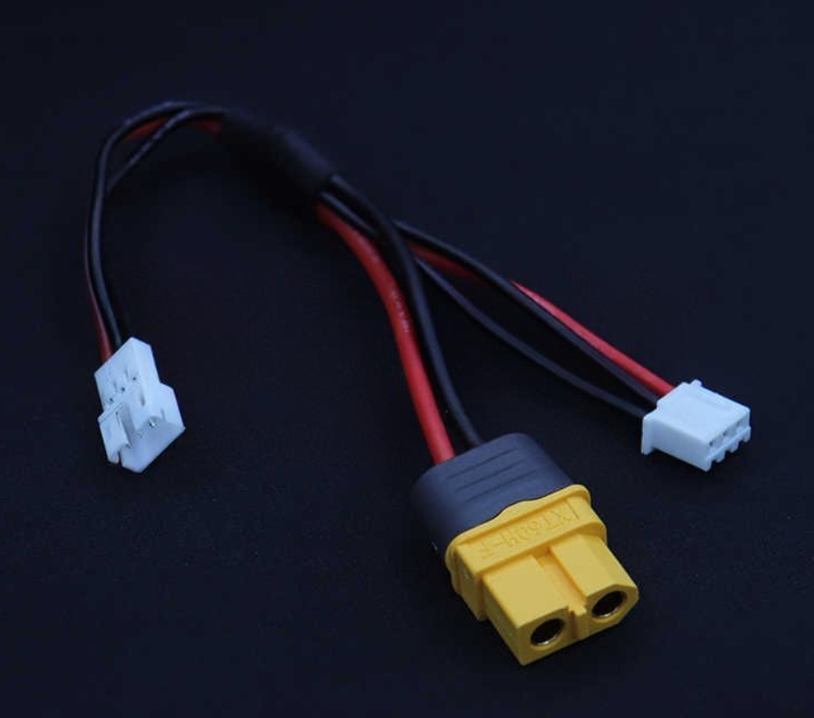 สายต่อเครื่องชาร์จ ขัวปลั๊ก PH2.0 3pin XT60 2S สำหรับต่อชาร์จแบต จิ๋ว Mini-z Atomic และปลั๊กรุ่นเดียวกัน