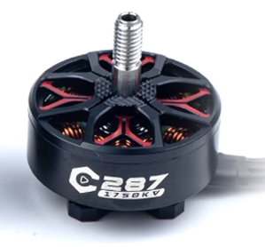Axisflying Fpv Brushless Motor C287 2807.5 1350KV & 1750KV For 7inch LongRange / Cinematic 1ชุด 4ตัว