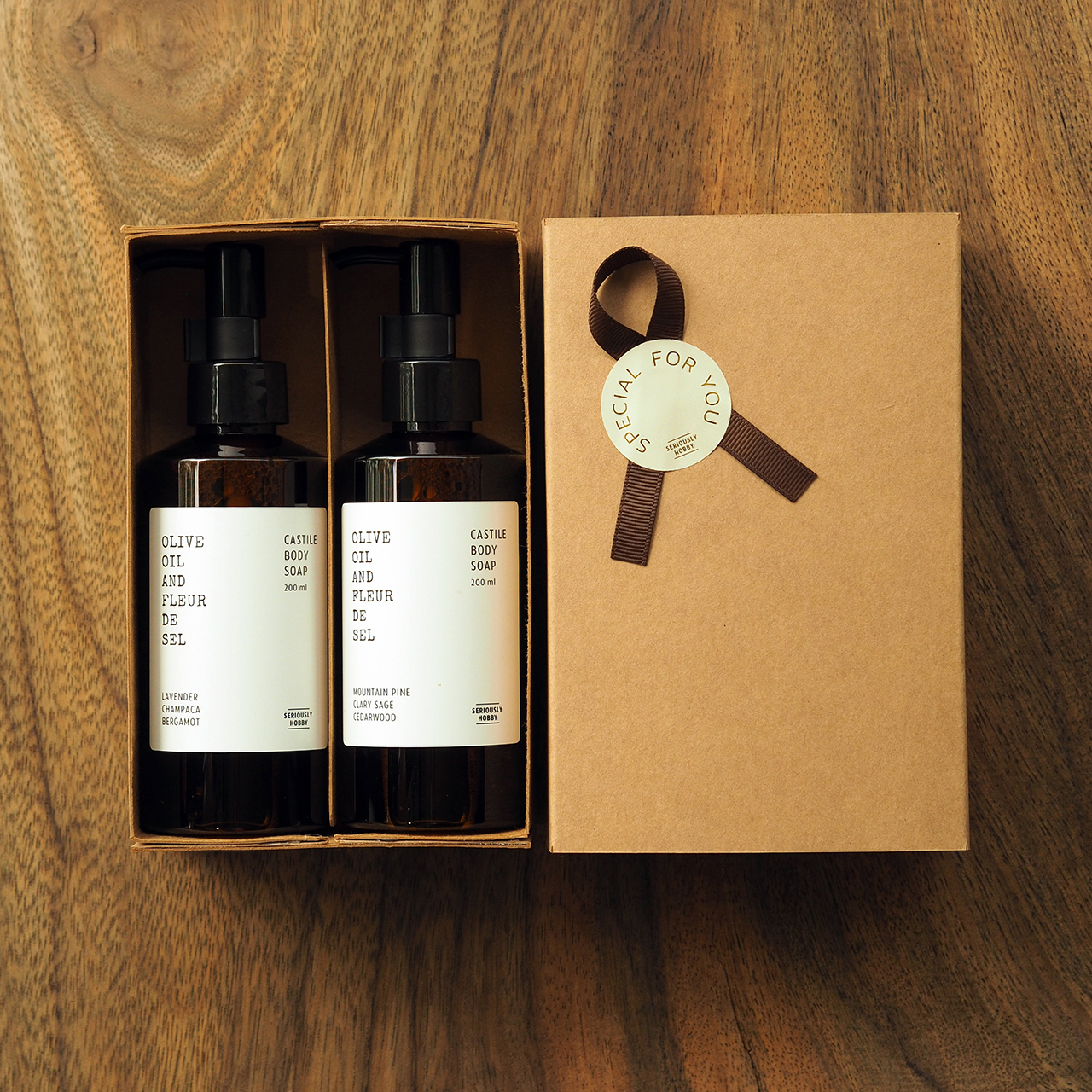 SET 02 ‘Body Soap’ / ชุดของขวัญ ‘สบู่เหลวอาบน้ำ’ ผ่อนคลายเหมือนได้อาบป่า&มอบสวนดอกไม้ให้คนที่รัก