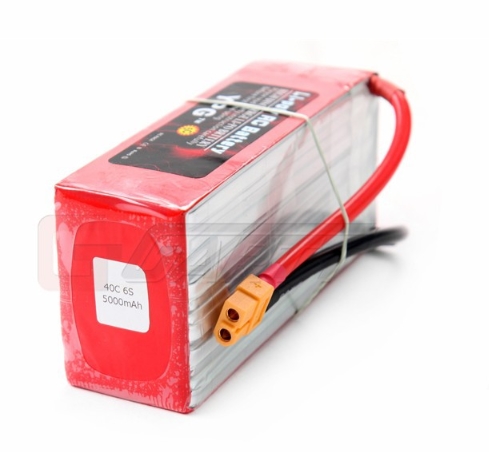 YPG 6S 22.2V มีให้เลือก หลายขนาดความจุ 1350 1800 3300 4200 5500mah