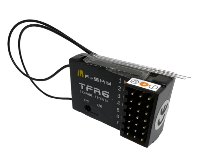 FrSky TFR6 Futaba FASST Compatible Receiver 2.4Ghz For 10C 12FG 14SG 16SZ 18SZ