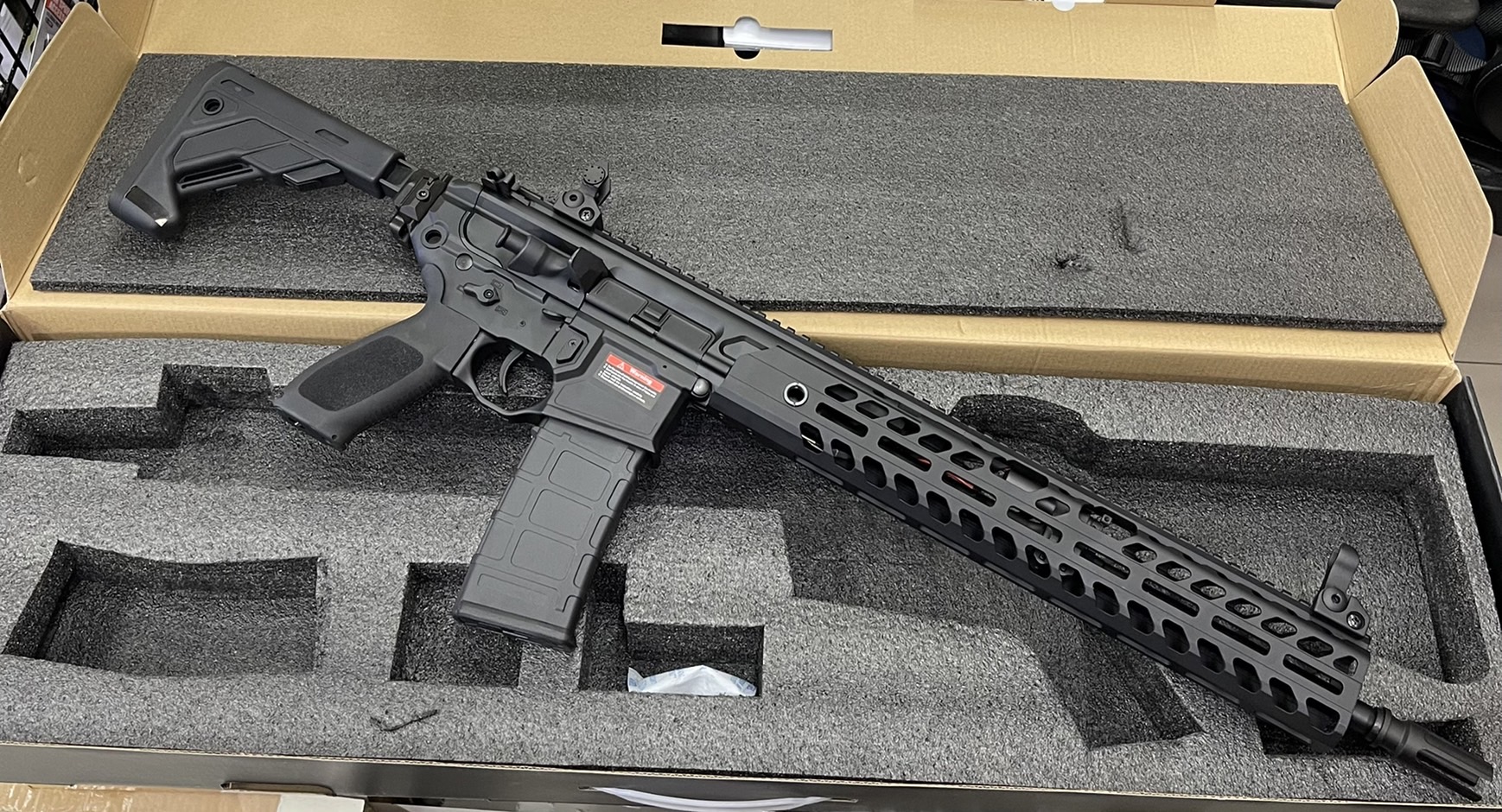 SIG MCX Virtus 15" สีดำ Gen 2 (QD 2.0) - E&C บอดี้โลหะ