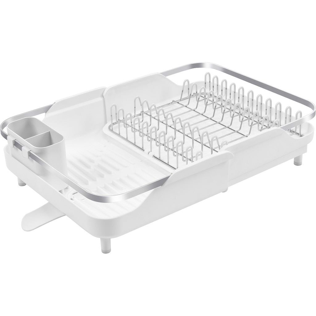 Extendable dish rack
