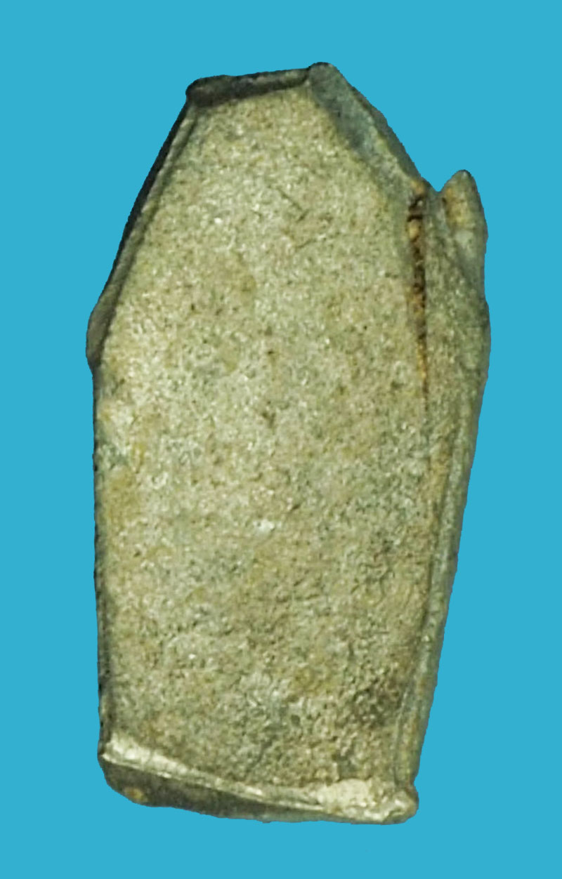 A1228 พระนาคปรกใบมะขาม เนื้อชินตะกั่ว ใช้ลิ่มตอก ไม่ทราบที่ 3