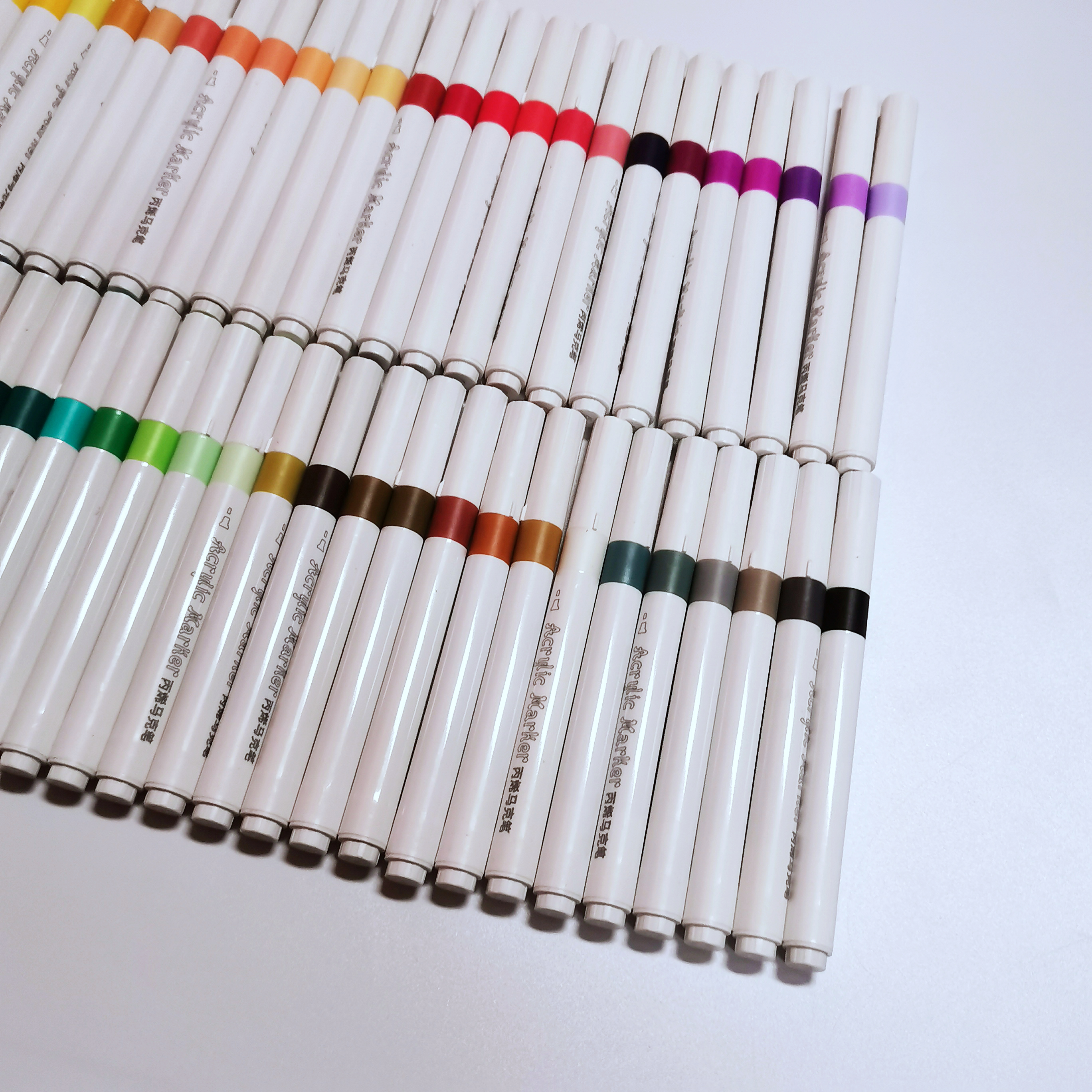 Acrylic Marker 60 Colors Box with Handle