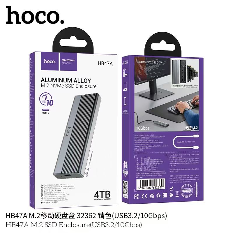 HOCO HB47A (USB3.2/10Gbps)