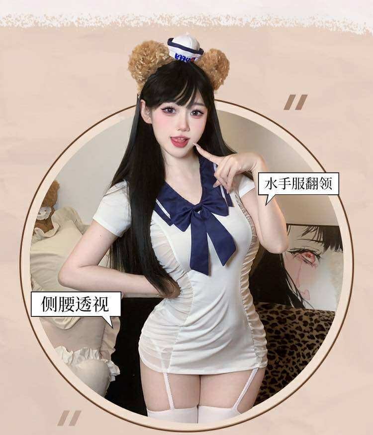 คอสเพลย์ นักเรียน กระโปรงสก็อต นักเรียนบอดี้สูท ชุดฟุตบอล เชียร์ลีดเดอร์ / Cosplay Student Uniform