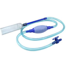SIPHON GRAVEL CLEANER (ที่ดูดถ่ายน้ำตู้ปลา ทำจากพลาสติก เนื้อดี)