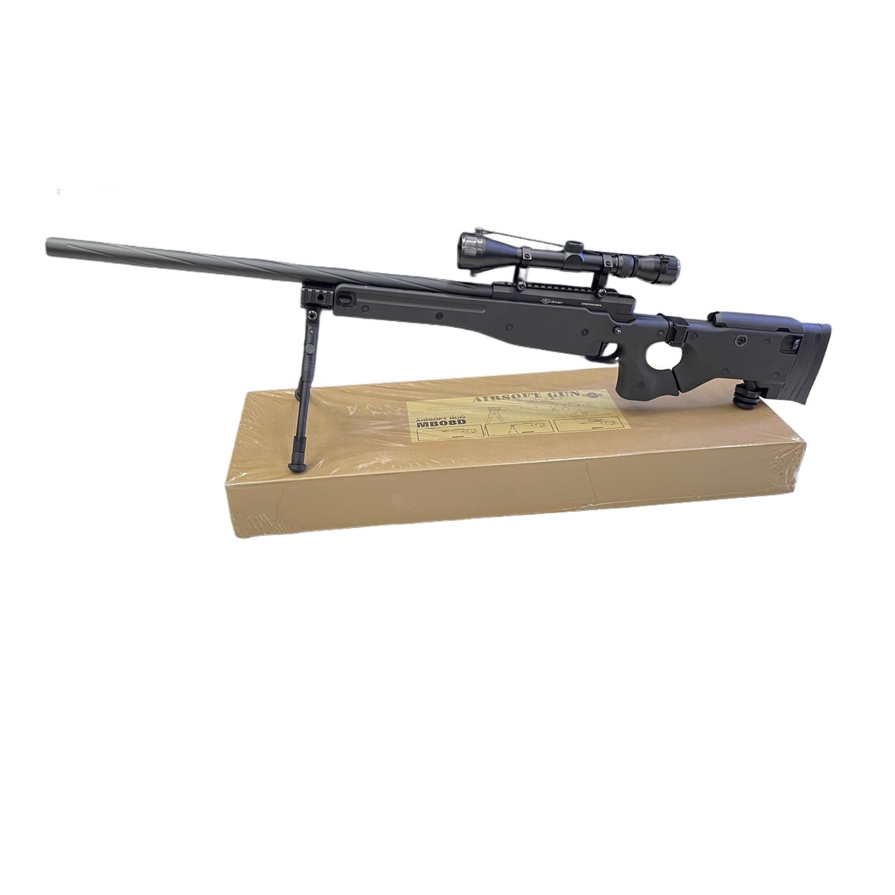 Well MB08D สีดำ ท่อเกลียว - 2025 พร้อมกล้อง+ขาทราย