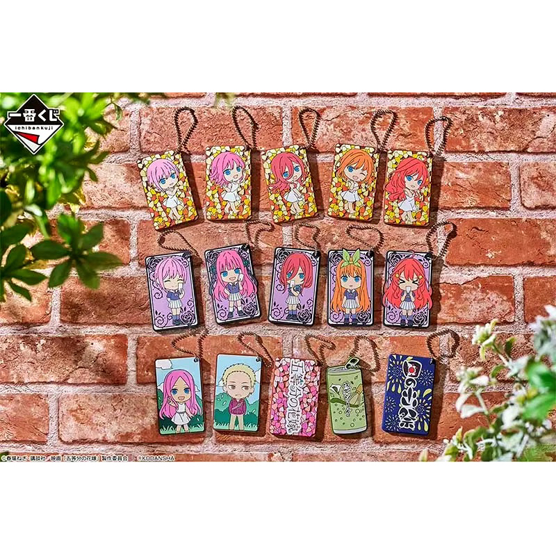 พวงกุญแจ เจ้าสาวผมเป็นแฝดห้า[The Quintessential Quintuplets H Prize -Rubber Strap- The Path Of Tour]