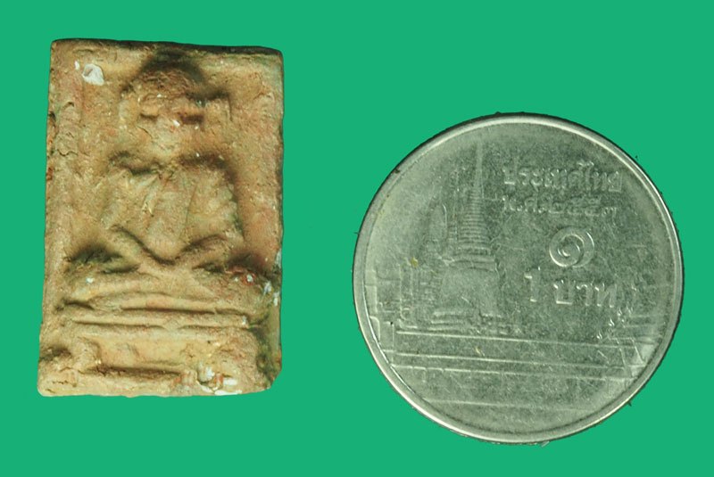 ขายแล้วA5763 พระพิมพ์จังหัน เนื้อดิน ไม่ทราบที่และปีสร้าง 9.1