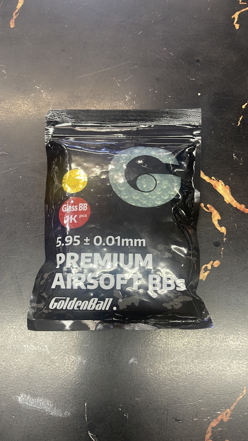 ลูกแก้วใส 6 มิล 1000 นัด