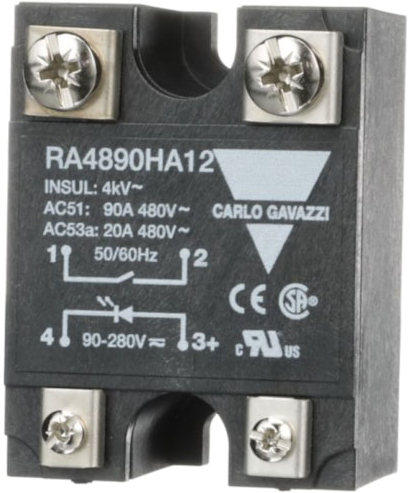 Carlo Gavazzi โซลิดสเตตรีเลย์แบบ 1 เฟส และโซลิดสเตตรีเลย์แบบ 3 เฟส