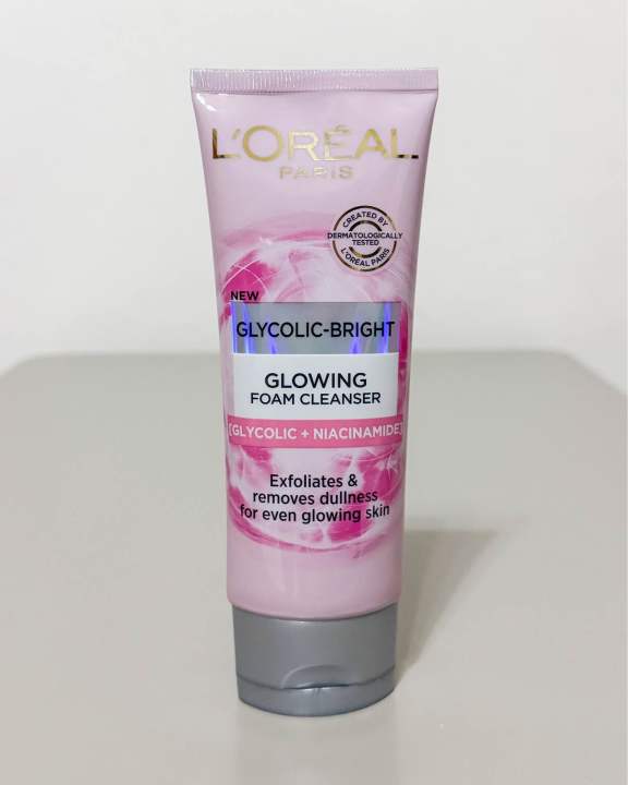 8994993016532 ลอรีอัล ปารีส ไกลโคลิค ไบรท์ โกลว์อิ้ง โฟมล้างหน้า 100มล.