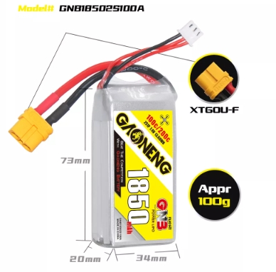 แบต GNB 2เซล 900-5000mah HV PH2.0 XT30 PH2.0 3PIN XT60 แบตสำหรับ RC รถ เรือ เครื่องบิน โดรน หุ่นยนต์ มีให้เลือกหลายขนาดความจุ