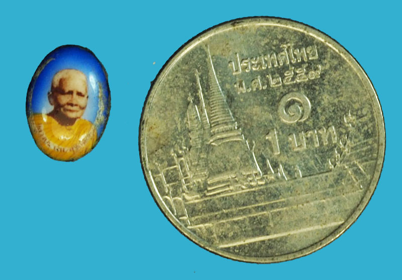 A1237 ล็อกเก็ตฉากฟ้าหลวงปู่แหวน สุจิณโณ วัดดอยแม่ปั่ง เชียงใหม่ 31