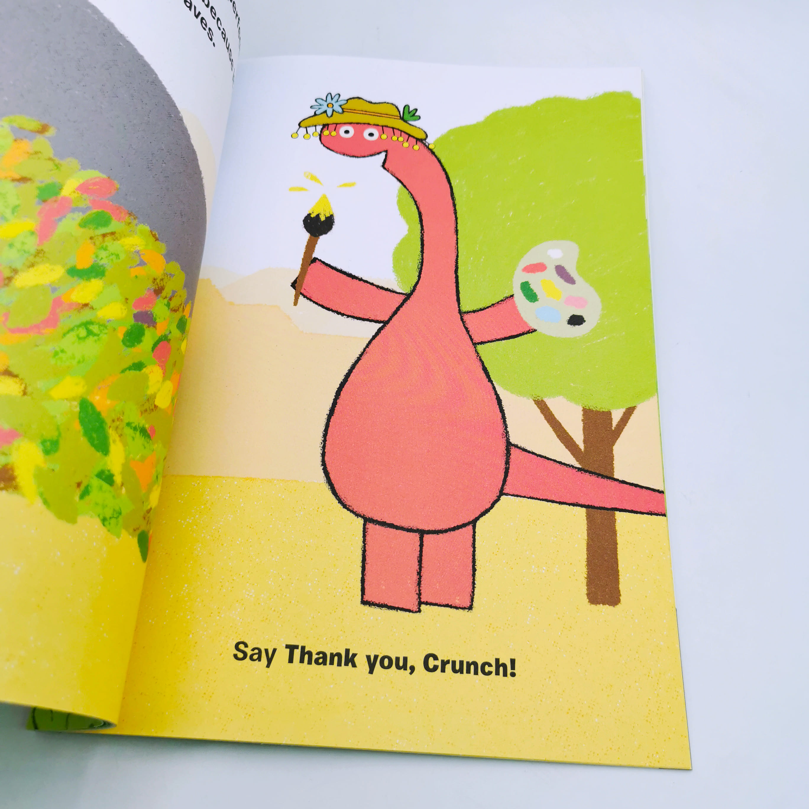 Crunch the Shy Dinosaur