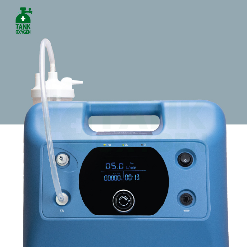 Canta รุ่น VH5-N (ECO) เครื่องผลิตออกซิเจนขนาด 5 ลิตร ประกันศูนย์ไทย 3 ปี