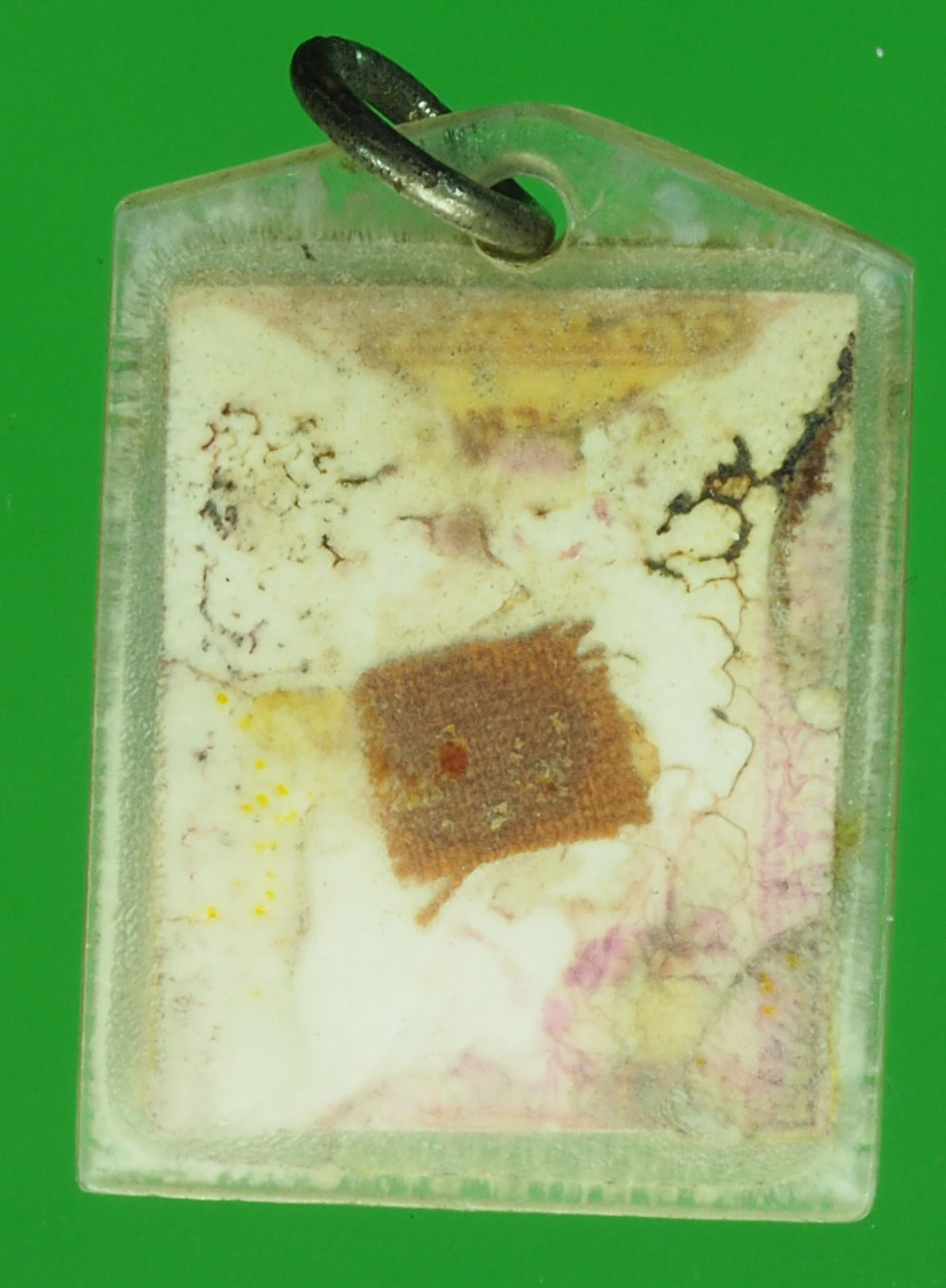 A666 รูปถ่ายหลังจีวรหลวงปู่แหวน สุจิณโณ วัดดอยแม่ปั่ง เชียงใหม่ เลี่ยมเดิมจากวัด 31