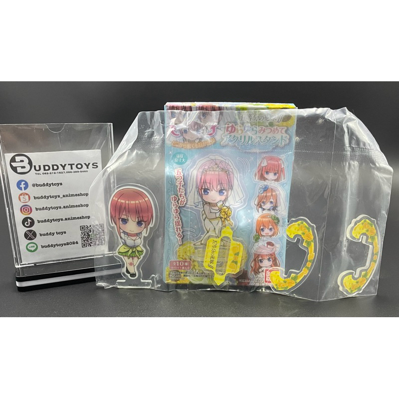 สแตนอะคริลิค อิจิกะ -เจ้าสาวผมเป็นแฝดห้า[The Quintessential Quintuplets Stare At Me Swaying -Acrylic Stand- Ichika]