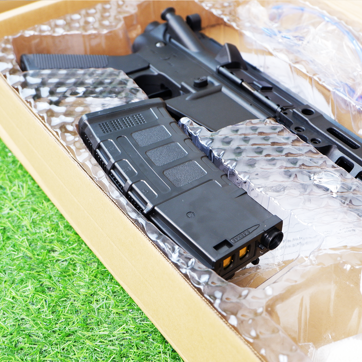 (41AL)MK8 สีดำ เฟืองโลหะ 240FPS+ ปืนเจลไฟฟ้า ของเล่น ยิงรัวได้ ยิงSEMI(ทีละนัด)ได้