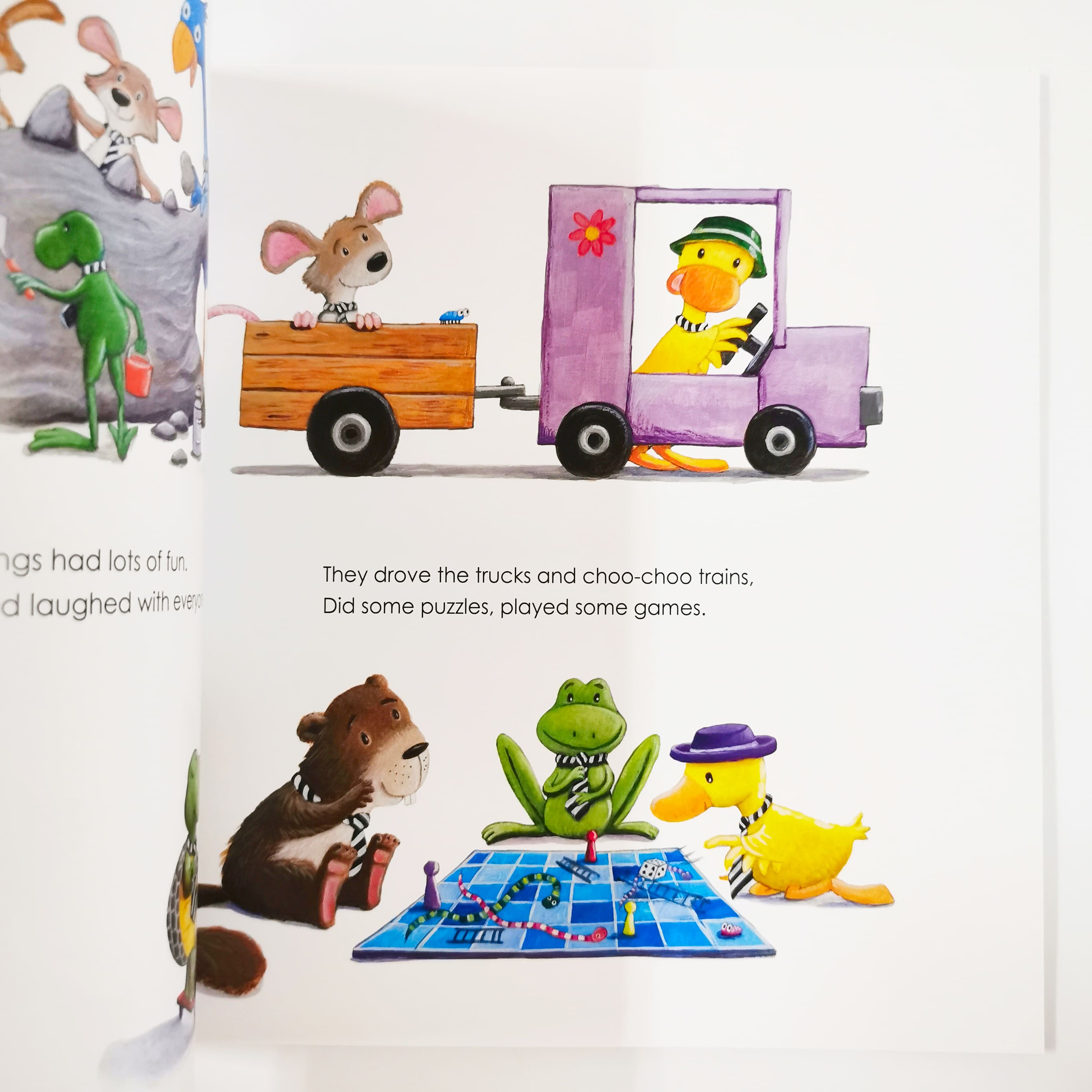 Five Little Ducklings Go To School